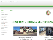 Tablet Screenshot of centrumwet.ewizytowki.com