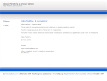Tablet Screenshot of jaqza-marketing.ewizytowki.com